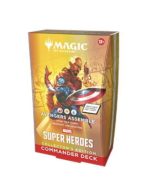 MTG - Marvel Super Heroes Collector's Commander Deck 2 MTG - Marvel Super Heroes Collector's Commander Deck 2