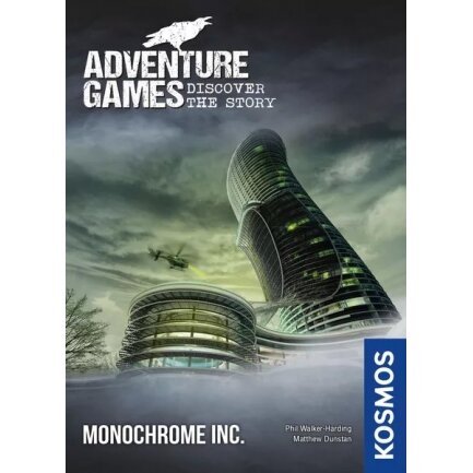 Adventure Games: Monochrome Inc. (2019) Board Game Adventure Games: Monochrome Inc. (2019) Board Game