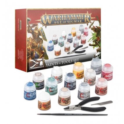 Age of Sigmar Paints + Tools 1 Age of Sigmar Paints + Tools 1