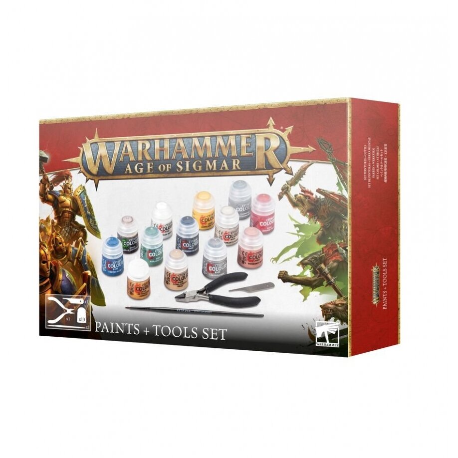 Age of Sigmar Paints + Tools Age of Sigmar Paints + Tools