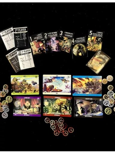 Air, Land & Sea Spies Lies & Supplies stalo žaidimas