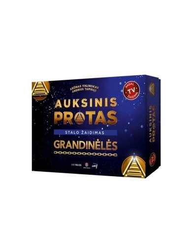 Auksinis protas. Grandinėlės (2023) Stalo Žaidimas