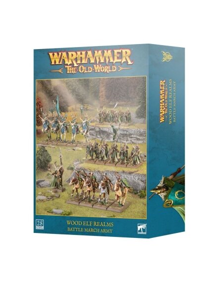 WOOD ELF REALMS: BATTLE MARCH ARMY WOOD ELF REALMS: BATTLE MARCH ARMY