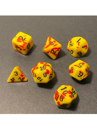 Bloody Mörg Borg Dice Set (7)