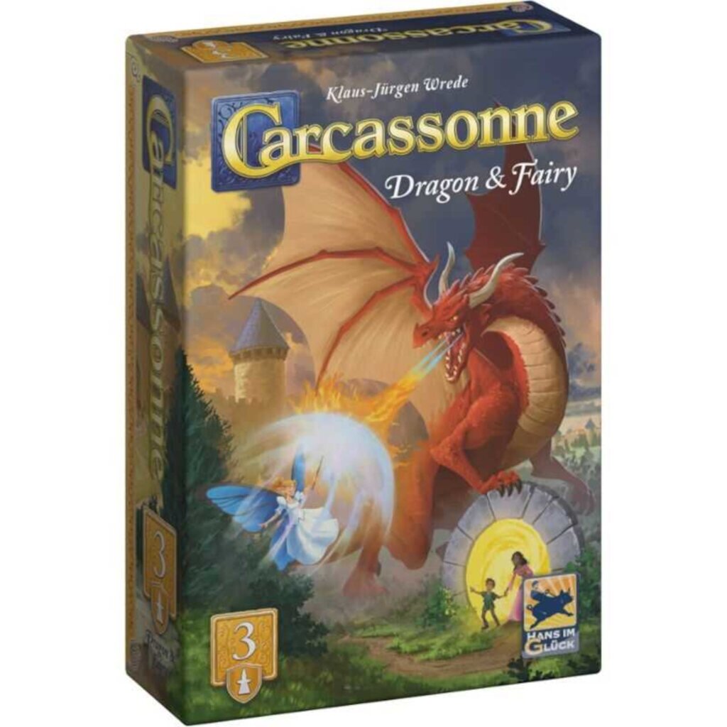 Carcassonne exp 3: Dragon and Fairy (2025) LT Carcassonne exp 3: Dragon and Fairy (2025) LT