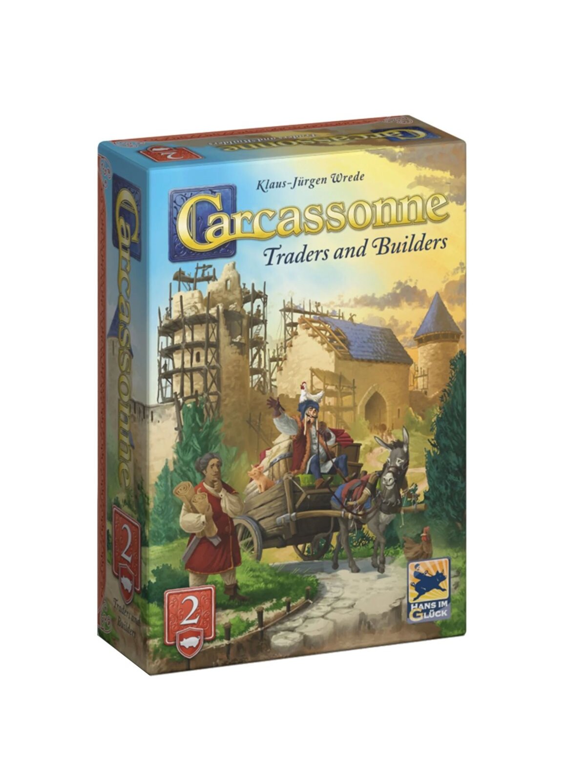 Carcassonne exp 2: Traders & Builders (2025) LT stalo žaidimo papildymas