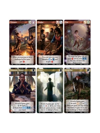 Call to Adventure: The Name of the Wind (2019) Stalo Žaidimo Papildymas