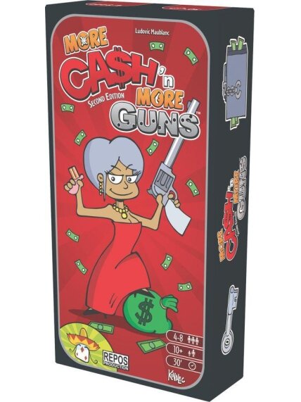 Cash 'n Guns More Cash & More Guns žaidimo papildymas Cash 'n Guns More Cash & More Guns žaidimo papildymas