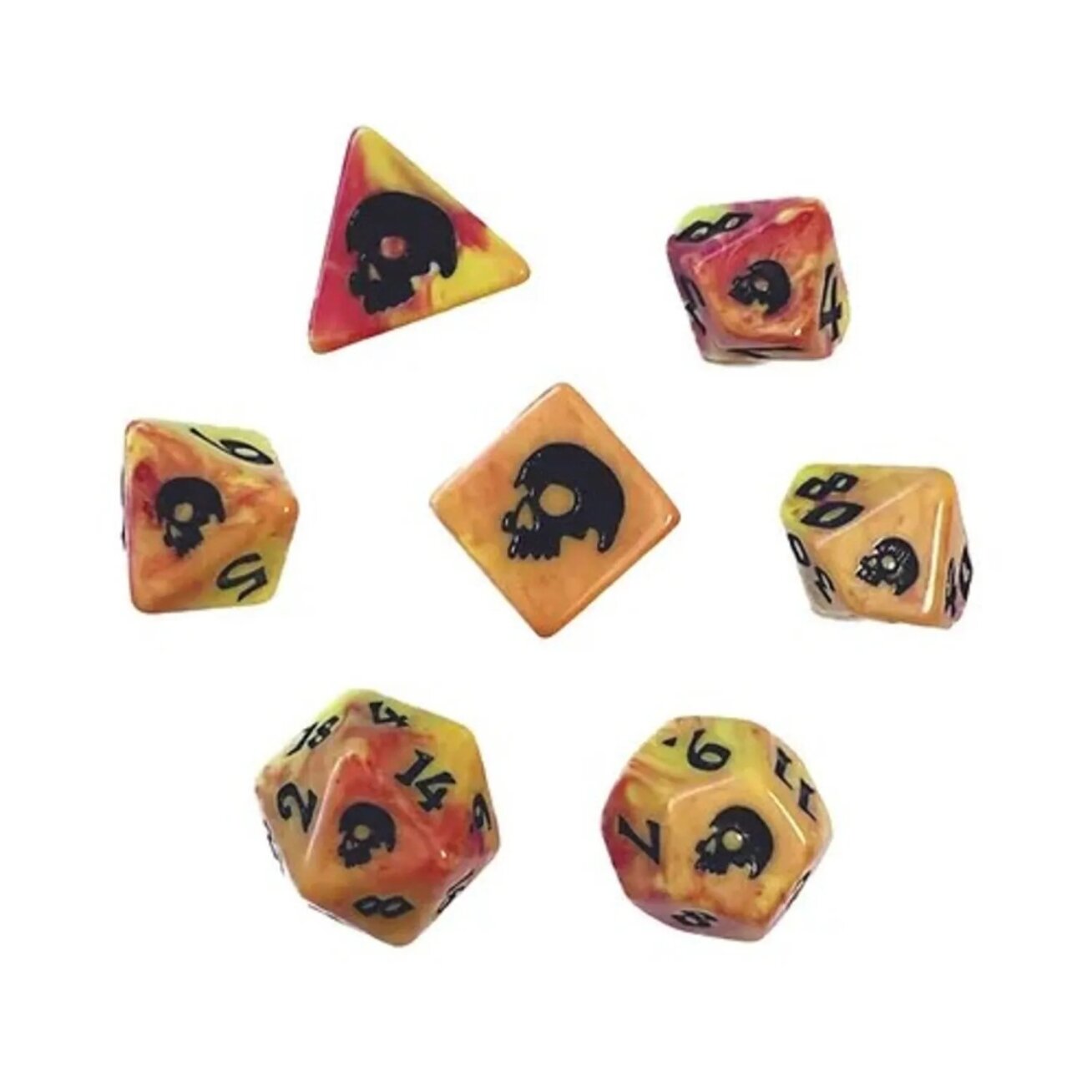 Cinderskull Dice Set (7) Cinderskull Dice Set (7)