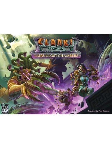 Clank!: Catacombs – Lairs and Lost Chambers (2024) Stalo Žaidimo Papildymas