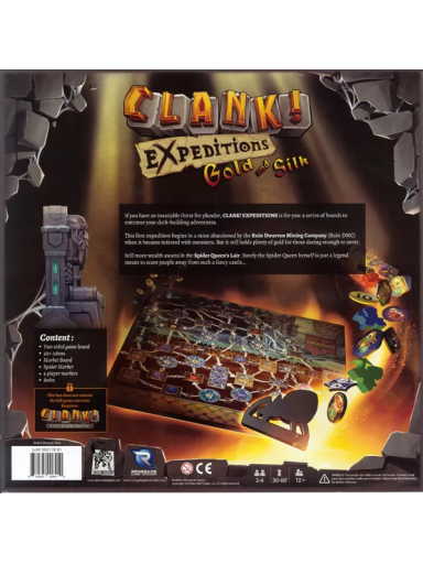 Clank! Expeditions: Gold and Silk Papildymas