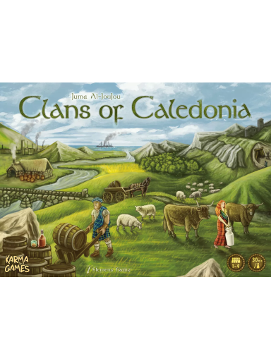 Clans of Caledonia (2017) Stalo žaidimas