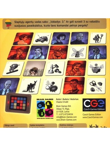 Codenames Pictures BALTIC stalo žaidimas