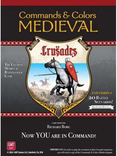Commands & Colors: Medieval – Expansion #1 Crusades Mid-Eastern Battles I (2024) Stalo Žaidimo Papildymas