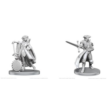 Critical Role Unpainted Miniatures: Jester Lavorre & Fjord Stone