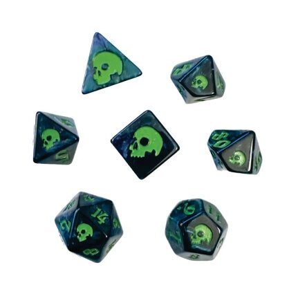 Creeping Slime Dice Set (7) Creeping Slime Dice Set (7)