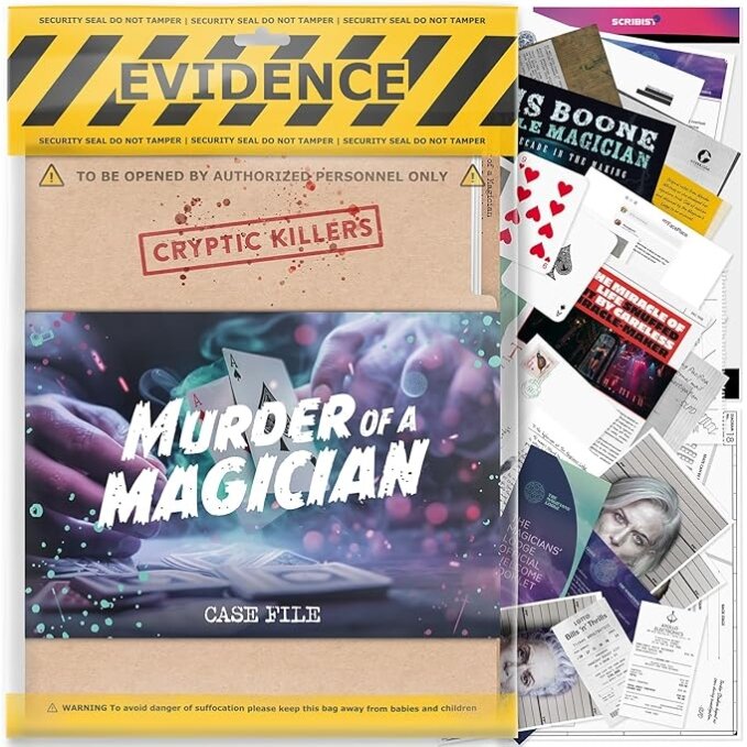 Cryptic Killers: Murder of a Magician