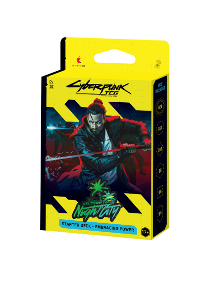 Cyberpunk TCG - Welcome to Night City Starter Deck - Embracing Power Cyberpunk TCG - Welcome to Night City Starter Deck - Embracing Power