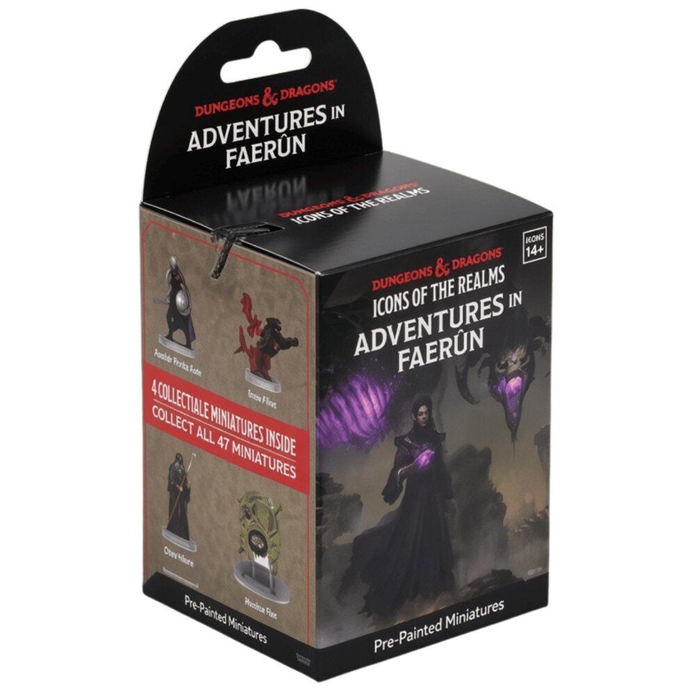 D&D Icons of the Realms: Adventures in Faerun Booster - EN D&D Icons of the Realms: Adventures in Faerun Booster - EN