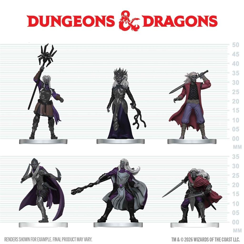 D&D Icons of the Realms: Drow Warband D&D Icons of the Realms: Drow Warband