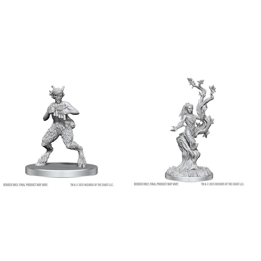 D&D Nolzur's Marvelous Miniatures: Satyr & Dryad D&D Nolzur's Marvelous Miniatures: Satyr & Dryad