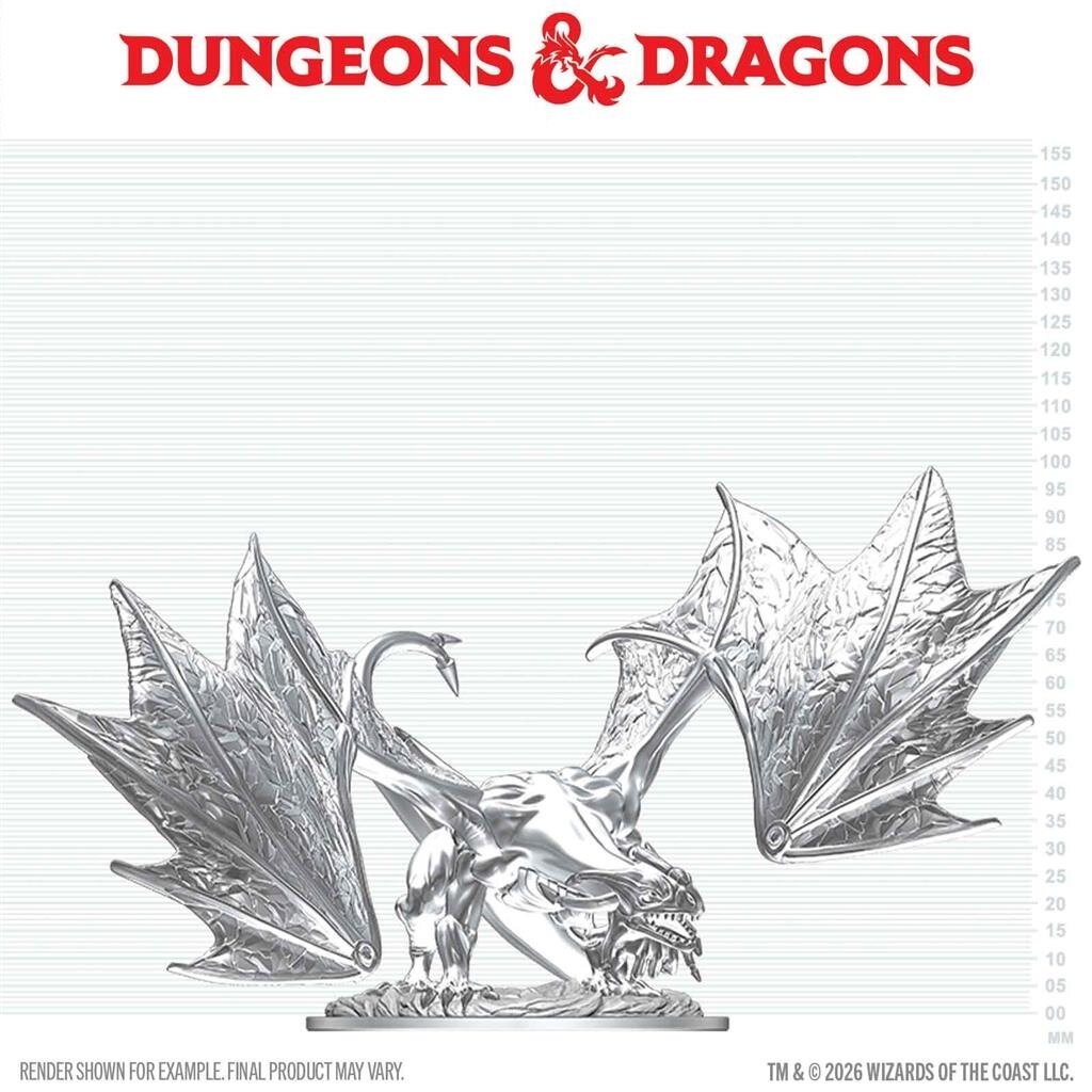 D&D Nolzur's Marvelous Miniatures: Young Sapphire Dragon D&D Nolzur's Marvelous Miniatures: Young Sapphire Dragon