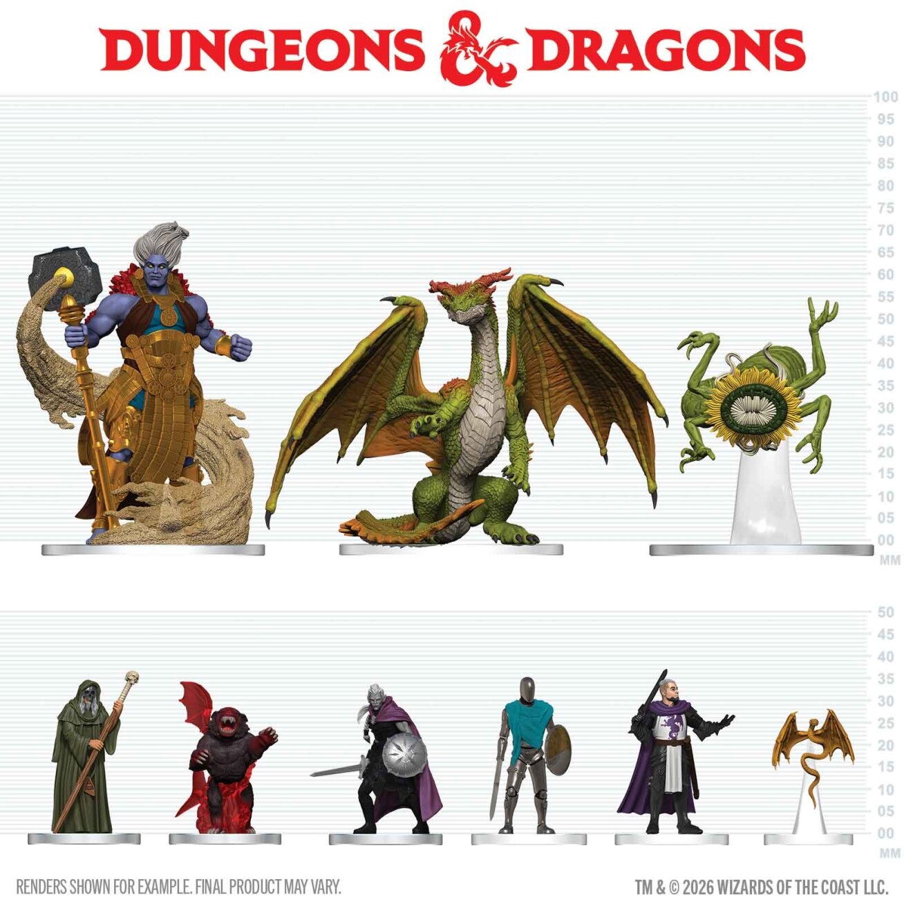 D&D Icons of the Realms: Adventures in Faerun Booster - EN 1 D&D Icons of the Realms: Adventures in Faerun Booster - EN 1