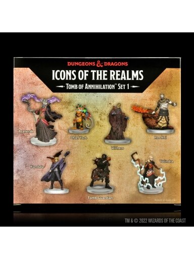 D&D Icons of the Realms Tomb of Annihilation Box 1