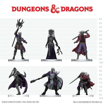 D&D Icons of the Realms: Drow Warband D&D Icons of the Realms: Drow Warband