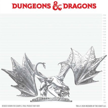D&D Nolzur's Marvelous Miniatures: Young Sapphire Dragon D&D Nolzur's Marvelous Miniatures: Young Sapphire Dragon