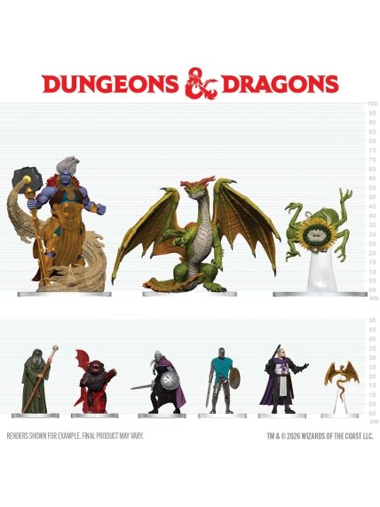 D&D Icons of the Realms: Adventures in Faerun Booster - EN 1 D&D Icons of the Realms: Adventures in Faerun Booster - EN 1