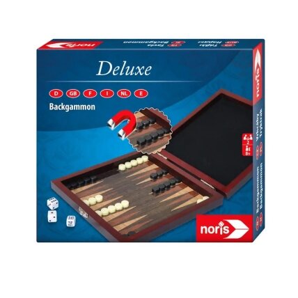 Deluxe Reisespiel Backgammon Deluxe Reisespiel Backgammon