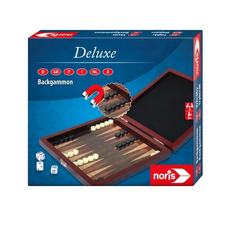 Deluxe Reisespiel Backgammon Deluxe Reisespiel Backgammon