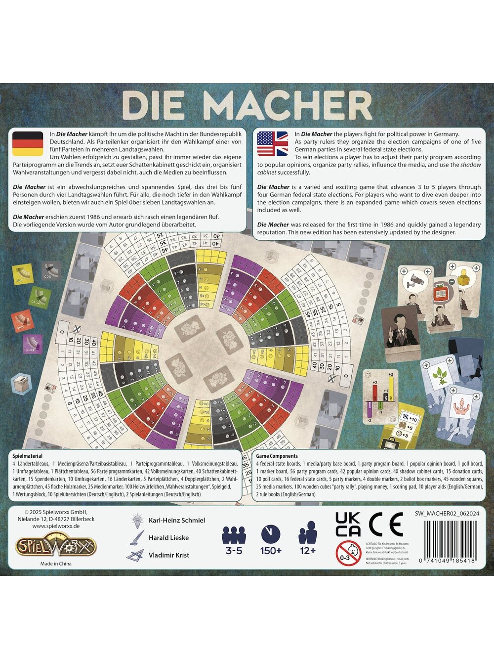 Die Macher stalo žaidimas 1