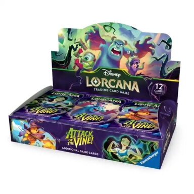 Disney Lorcana: Attack of the Vine! Booster Display (24 Packs) - EN