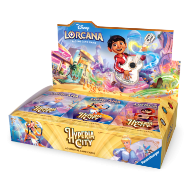 Disney Lorcana: Hyperia City Booster Display (24 Packs)