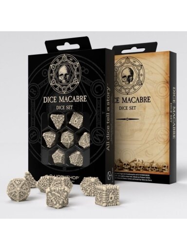 Dice Macabre Dice Set (7) (Kauliukai)