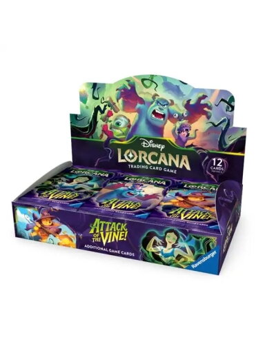 Disney Lorcana: Attack of the Vine! Booster Display (24 Packs) - EN