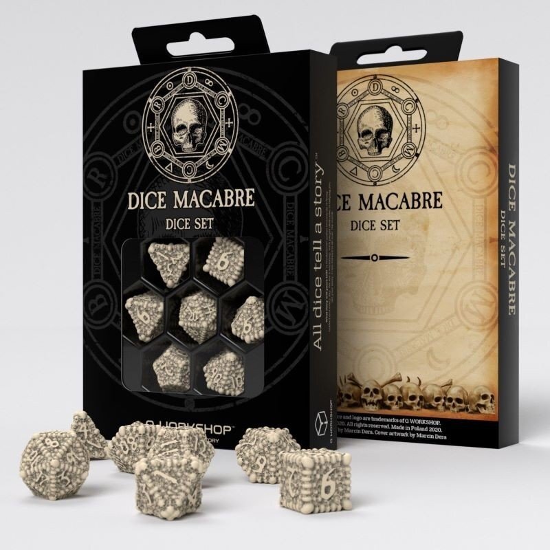 Dice Macabre Dice Set (7) Dice Macabre Dice Set (7)