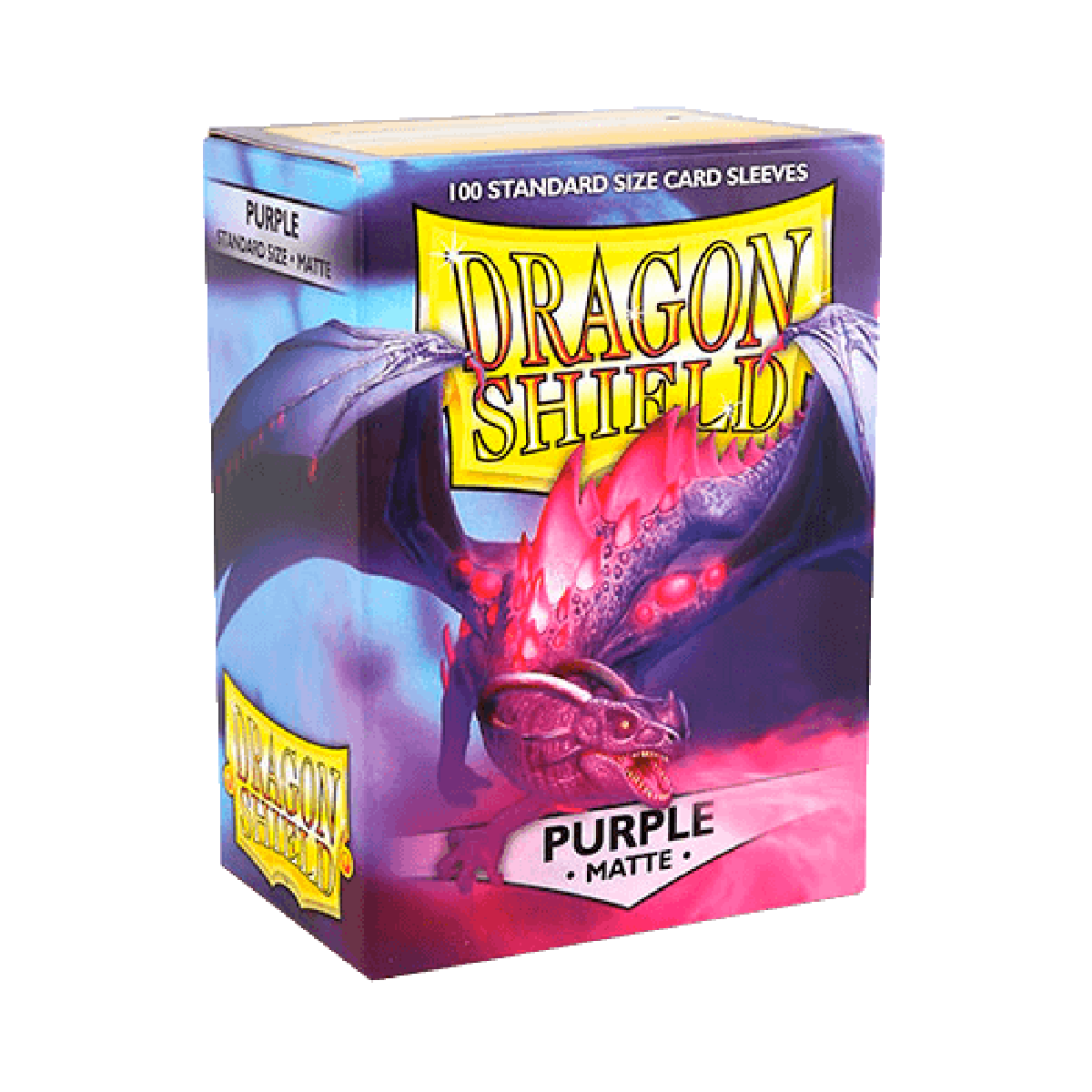 Dragon Shield Standard Sleeves - Matte Purple (100 Sleeves) Dragon Shield Standard Sleeves - Matte Purple (100 Sleeves)