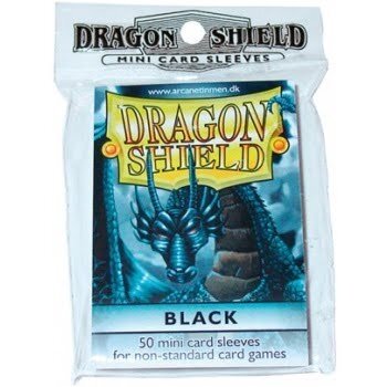 Dragon Shield Small Sleeves - Classic Black (50 sleeves) Dragon Shield Small Sleeves - Classic Black (50 sleeves)