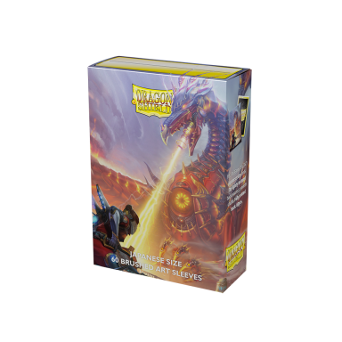 Dragon Shield Brushed Art Japanese size Sleeves - Bolt Reaper (60 Sleeves)