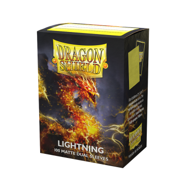 Dragon Shield Dual Matte Sleeves - Lightning Ailia (100 Sleeves)