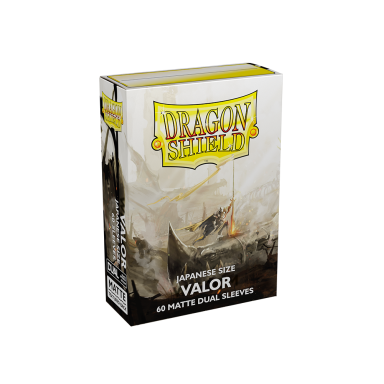 Dragon Shield Japanese size Matte Dual Sleeves - Valor (60 Sleeves)