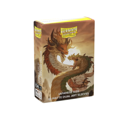 Dragon Shield Sleeves - Japanese size - Matte Dual Art - Wood Snake 2025 (60 Įmaučių)