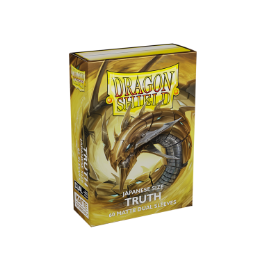Dragon Shield Sleeves - Japanese size - Matte Dual - Truth (60 Sleeves)