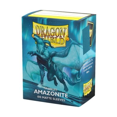 Dragon Shield Sleeves - Matte Standard size - Amazonite (100 Sleeves)