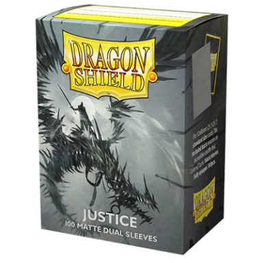 Dragon Shield Sleeves - Standard size - Matte Dual - Justice (100 Sleeves)