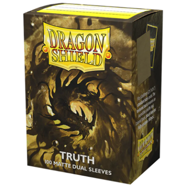Dragon Shield Sleeves - Standard size - Matte Dual - Truth (100 Sleeves)