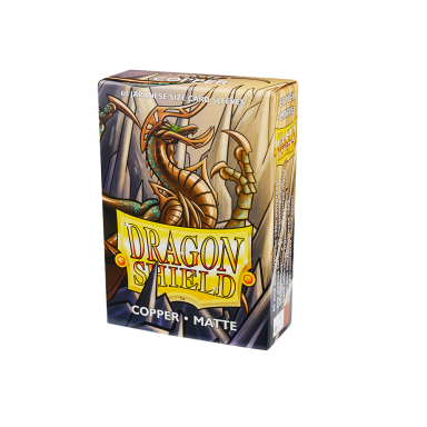 Dragon Shield Small Sleeves - Japanese Matte Copper (60 Sleeves)